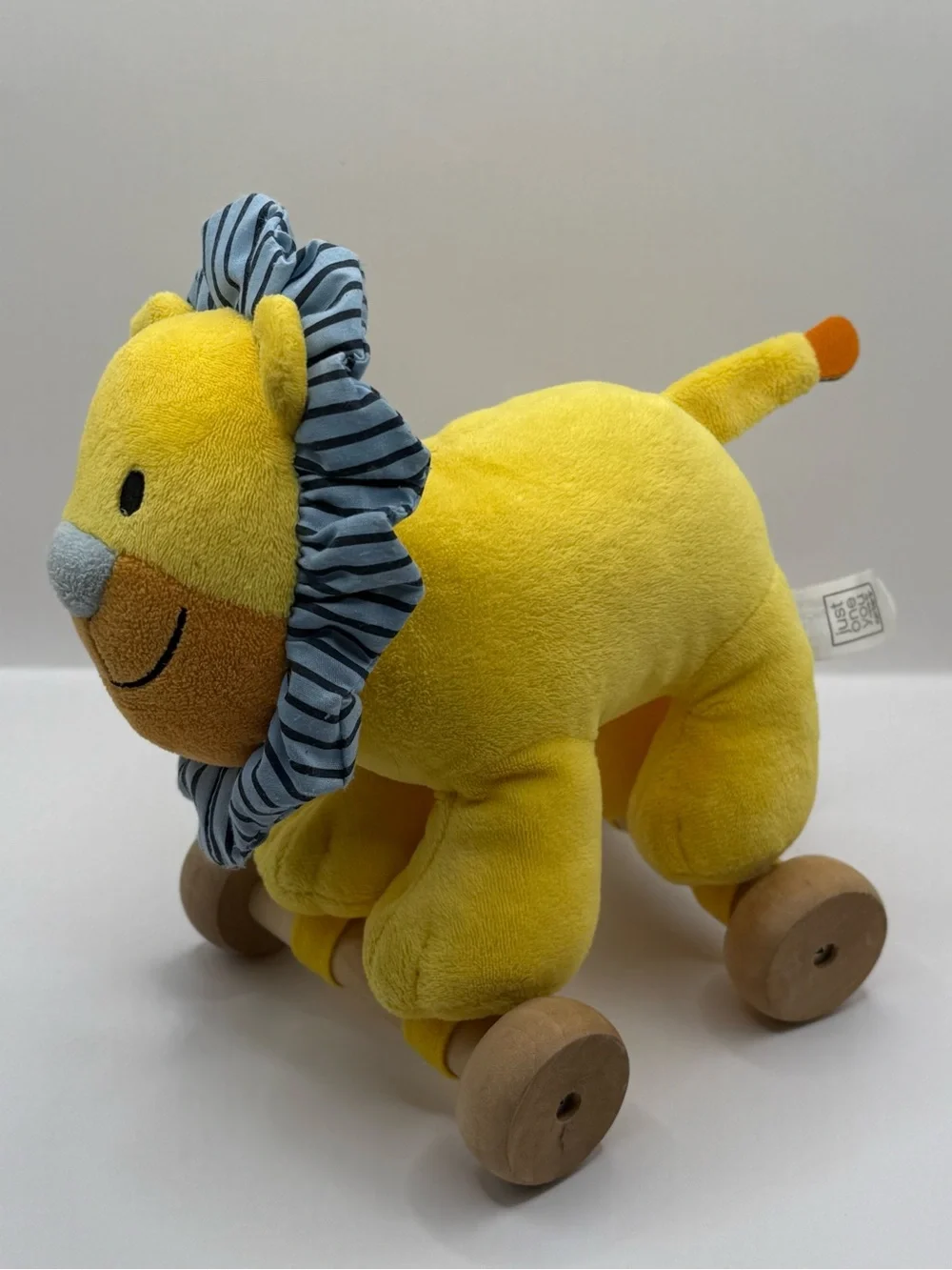 Carters Just One You Lion On Wheels Plush Stuffed Animal Lovey